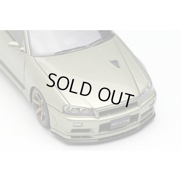 画像6: EIDOLON 1/43 Nissan Skyline GT-R (BNR34) V-spec II Nur 2002 (TE37 Wheel) Millennium Jade (6)