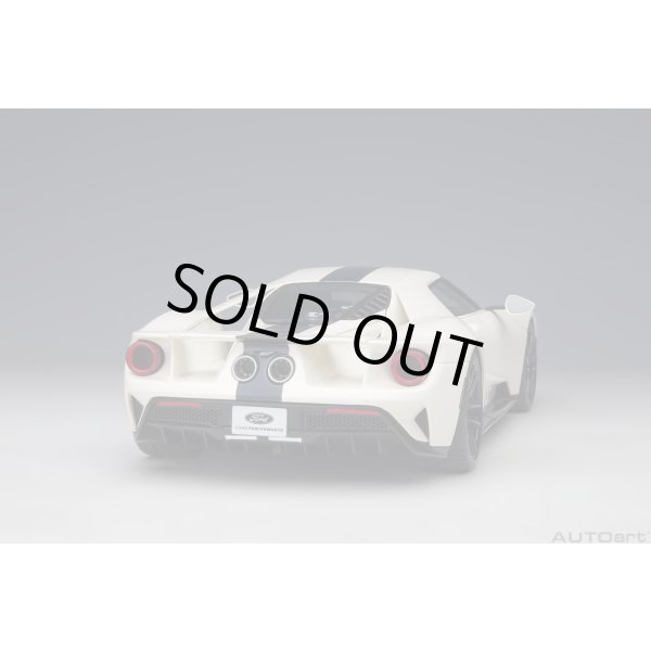 画像19: AUTOart 1/18 Ford GT 2022 '64 Prototype Heritage Edition (Wimbledon White) (19)