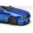 画像6: EIDOLON 1/43 Nissan Skyline GT-R (BNR34) V-spec II Nur 2002 (TE37 Wheel) Bayside Blue (6)