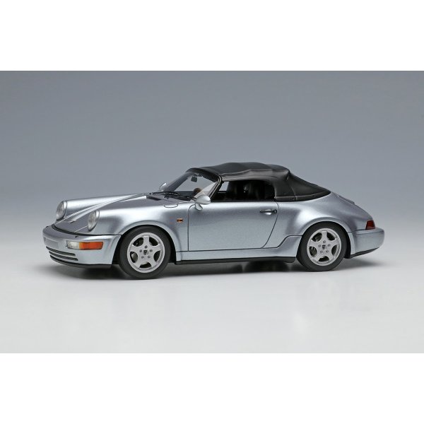 画像1: VISION 1/43 Porsche 911 (964) Speedstar Turbo look 1993 Polar Silver Metallic (1)