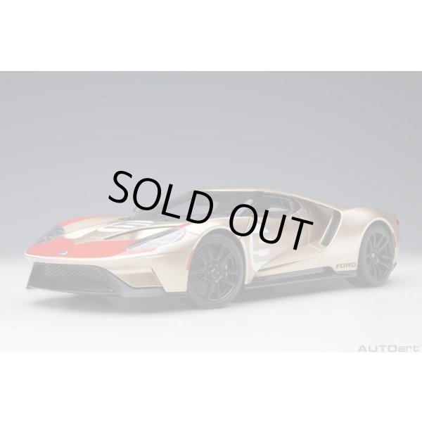 画像1: AUTOart 1/18 Ford GT 2022 Holman Moody Heritage Edition (Holman Woody Gold) (1)