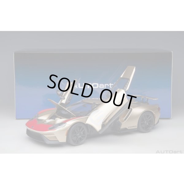 画像20: AUTOart 1/18 Ford GT 2022 Holman Moody Heritage Edition (Holman Woody Gold) (20)