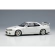画像1: EIDOLON 1/43 Nissan Skyline GT-R (BNR34) V-spec II Nur 2002 (TE37 Wheel) Pearl White (1)