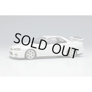 画像: EIDOLON 1/43 Nissan Skyline GT-R (BNR34) V-spec II Nur 2002 (TE37 Wheel) Pearl White