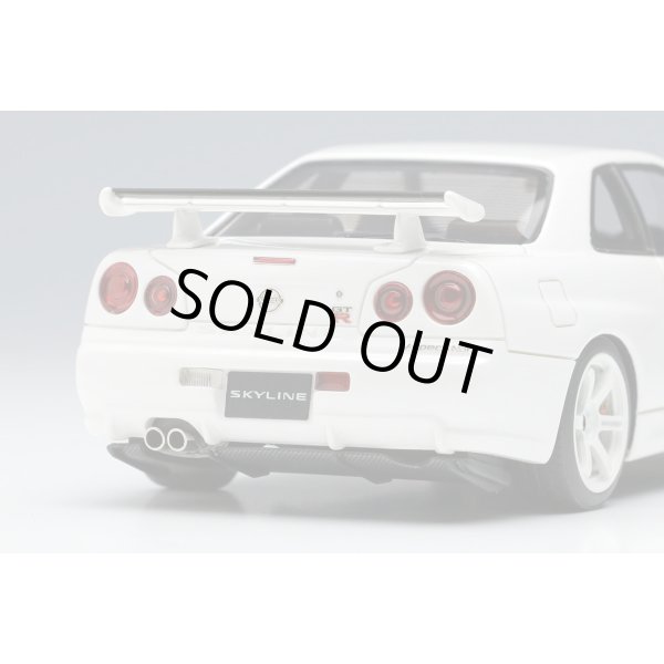 画像7: EIDOLON 1/43 Nissan Skyline GT-R (BNR34) V-spec II Nur 2002 (TE37 Wheel) Pearl White (7)