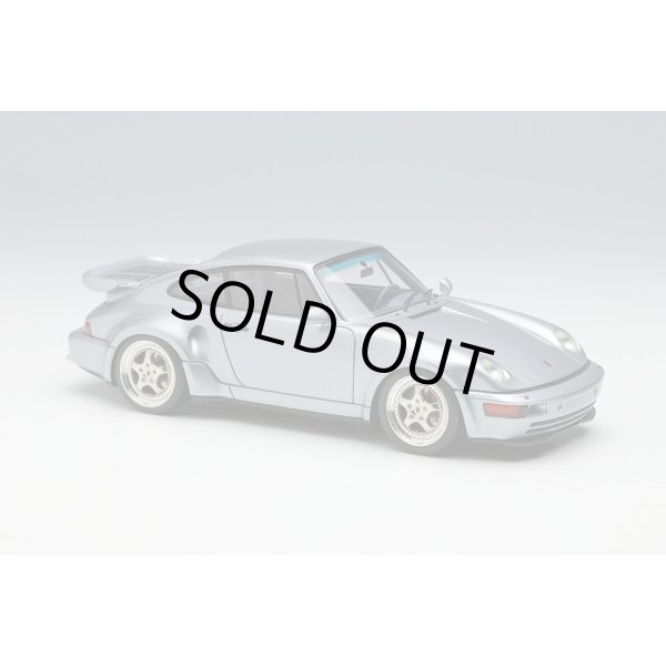画像5: VISION 1/43 Porsche 911 (964) Turbo S Exclusive Flachbau 1994 Polar Silver Metallic (5)