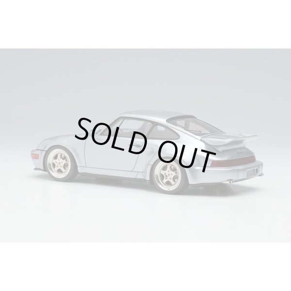 画像3: VISION 1/43 Porsche 911 (964) Turbo S Exclusive Flachbau 1994 Polar Silver Metallic (3)