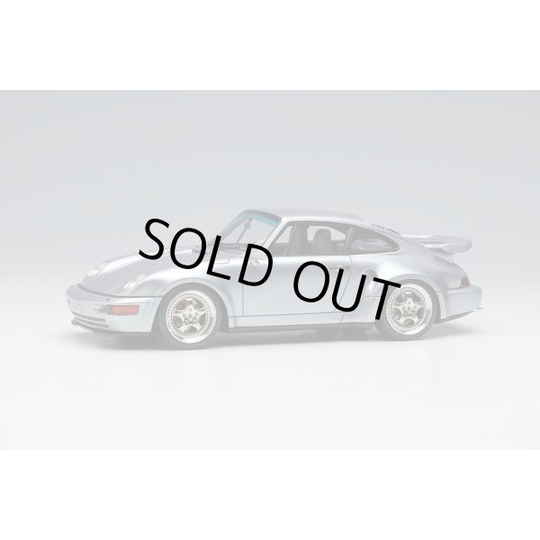 画像1: VISION 1/43 Porsche 911 (964) Turbo S Exclusive Flachbau 1994 Polar Silver Metallic (1)