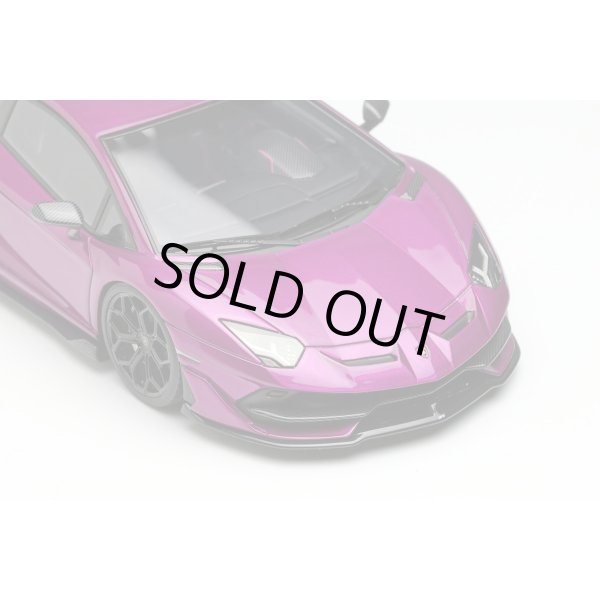 画像6: EIDOLON COLLECTION 1/43 Lamborghini Aventador SVJ 2018 (Leirion wheel) Viola Asif Limited 100pcs. (6)