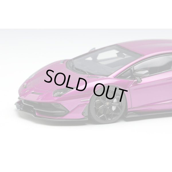 画像7: EIDOLON COLLECTION 1/43 Lamborghini Aventador SVJ 2018 (Leirion wheel) Viola Asif Limited 100pcs. (7)