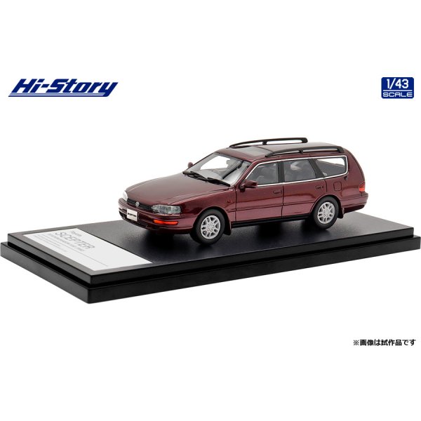 画像2: Hi Story 1/43 Toyota SCEPTER STATION WAGON 3.0G (1992) Dark Wine Red Mica (2)