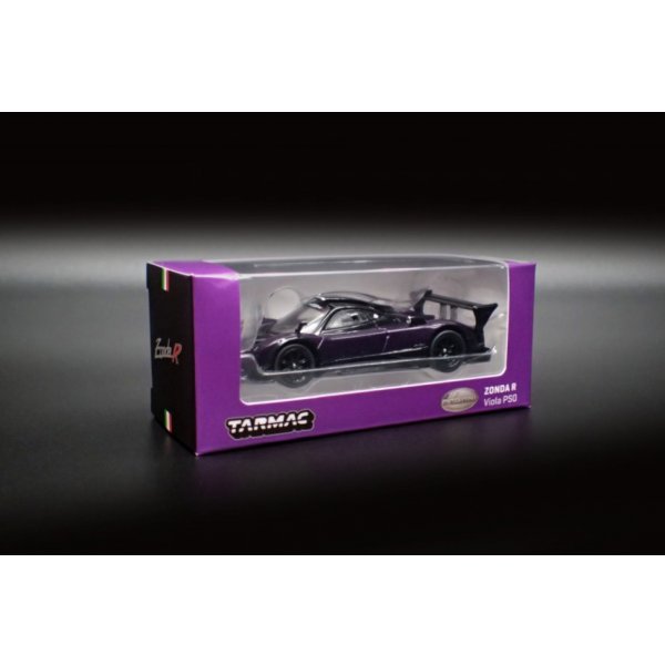画像1: Tarmac Works 1/64 Pagani Zonda R Viola PSO (1)
