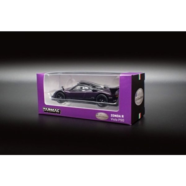 画像2: Tarmac Works 1/64 Pagani Zonda R Viola PSO (2)