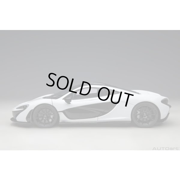 画像3: AUTOart 1/18 McLaren P1 (Alaskan Diamond White) (3)