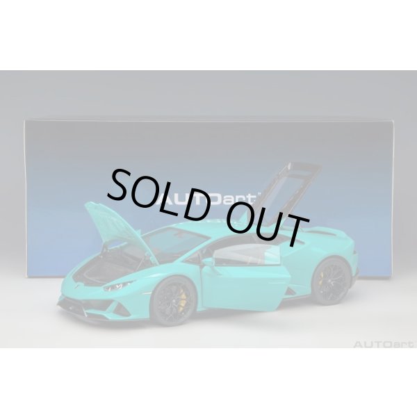 画像18: AUTOart 1/18 Lamborghini Huracan Evo (Blu Glauco) (18)