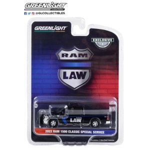 画像: GREEN LiGHT EXCLUSIVE 1/64 2022 Ram 1500 Classic Special Service - Ram Law