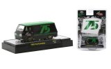 画像: M2 Machines 1/64 1963 Ford Econoline TURTLE WAX - Semi-Gloss Black