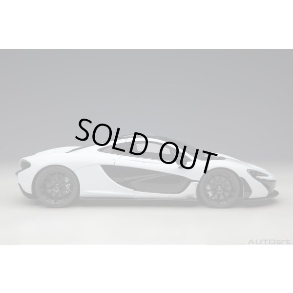 画像4: AUTOart 1/18 McLaren P1 (Alaskan Diamond White) (4)