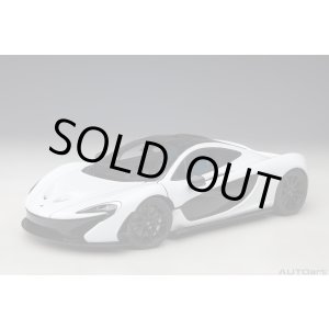 画像: AUTOart 1/18 McLaren P1 (Alaskan Diamond White)