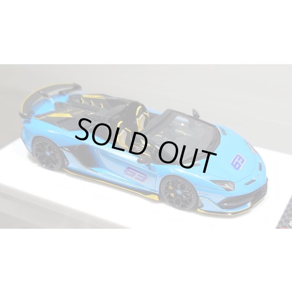 画像11: EIDOLON 1/43 Lamborghini Aventador SVJ 63 Roadster 2019 Azzurro Pearl Limited 35 pcs. (11)