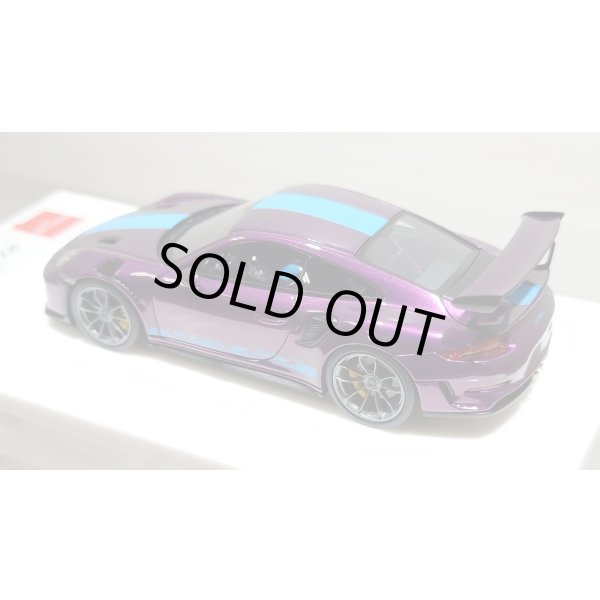 画像12: EIDOLON 1/43 Porsche 911 (991.2) GT3 RS 2018 Alba Cielo with Body Stirpes Limited 32 pcs. (12)