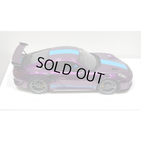 画像8: EIDOLON 1/43 Porsche 911 (991.2) GT3 RS 2018 Alba Cielo with Body Stirpes Limited 32 pcs. (8)