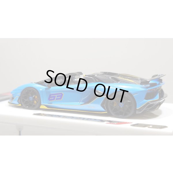 画像3: EIDOLON 1/43 Lamborghini Aventador SVJ 63 Roadster 2019 Azzurro Pearl Limited 35 pcs. (3)
