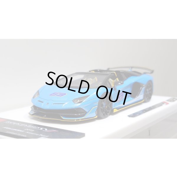 画像9: EIDOLON 1/43 Lamborghini Aventador SVJ 63 Roadster 2019 Azzurro Pearl Limited 35 pcs. (9)
