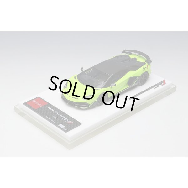 画像15: EIDOLON 1/43 Lamborghini Aventador SVJ 2018 (Leirion wheel) Verde Scandal Limited 100 pcs. (15)