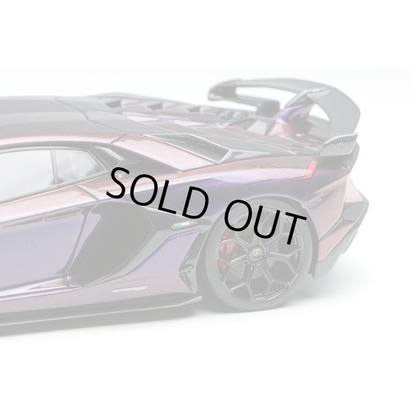 画像10: EIDOLON 1/43 Lamborghini Aventador SVJ 2018 (Leirion wheel) Blu Hal 受注生産品 (10)
