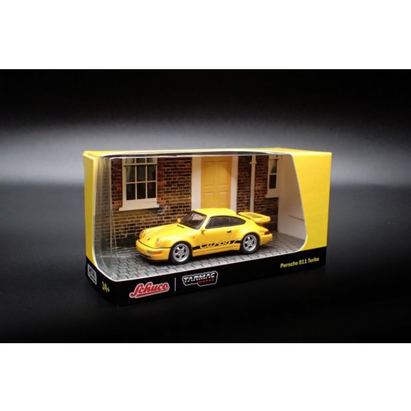 画像1: Tarmac Works 1/64 Porsche 911 Turbo Yellow (1)