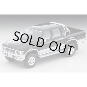画像: TOMYTEC 1/64 Limited Vintage NEO Toyota Hilux 4WD Pickup Double Cab SSR-X オプション装着車 Vehicle (Black / Silver) '95
