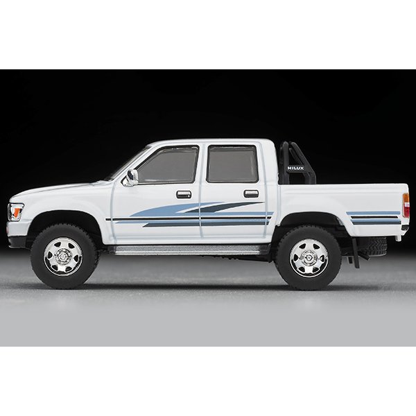 画像3: TOMYTEC 1/64 Limited Vintage NEO Toyota Hilux 4WD Pickup Double Cab SSR (White) '91 (3)