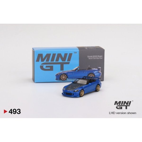 MINI GT 1/64 Honda S2000 (AP2) Mugen Monte Carlo Blue Pearl (RHD ...