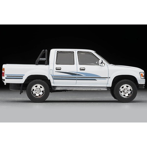 画像4: TOMYTEC 1/64 Limited Vintage NEO Toyota Hilux 4WD Pickup Double Cab SSR (White) '91 (4)