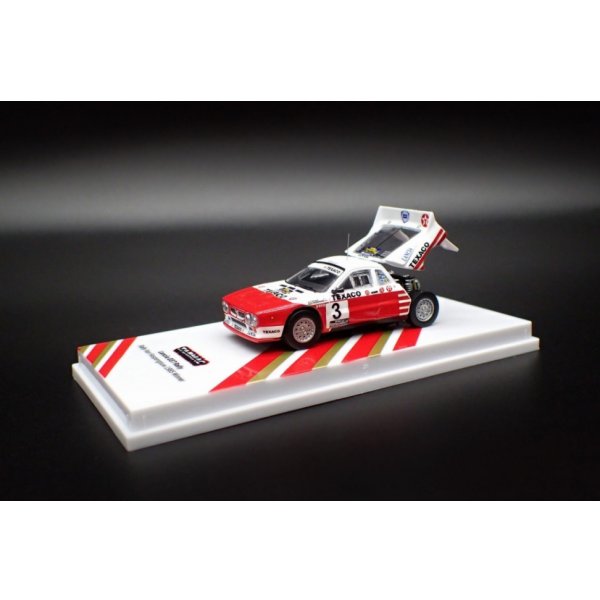 画像1: Tarmac Works 1/64 Lancia 037 Rally Rally Van Haspengouw 1985 Winner (1)