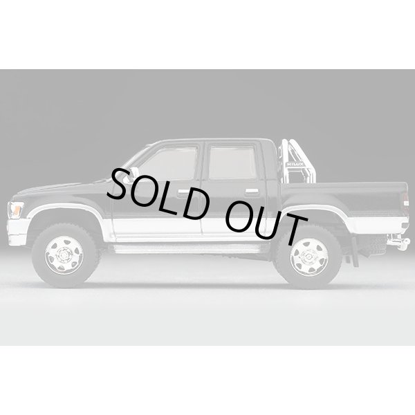 画像3: TOMYTEC 1/64 Limited Vintage NEO Toyota Hilux 4WD Pickup Double Cab SSR-X オプション装着車 Vehicle (Black / Silver) '95 (3)