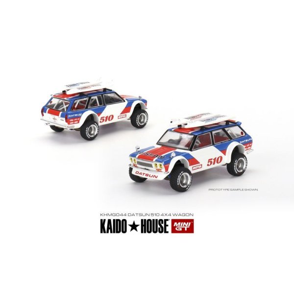 画像1: Mini GT 1/64 Datsun Kaido 510 Wagon Kaido GT Srf Safari RS (RHD) (1)