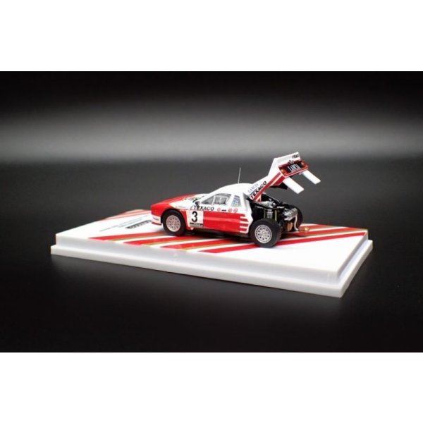 画像2: Tarmac Works 1/64 Lancia 037 Rally Rally Van Haspengouw 1985 Winner (2)