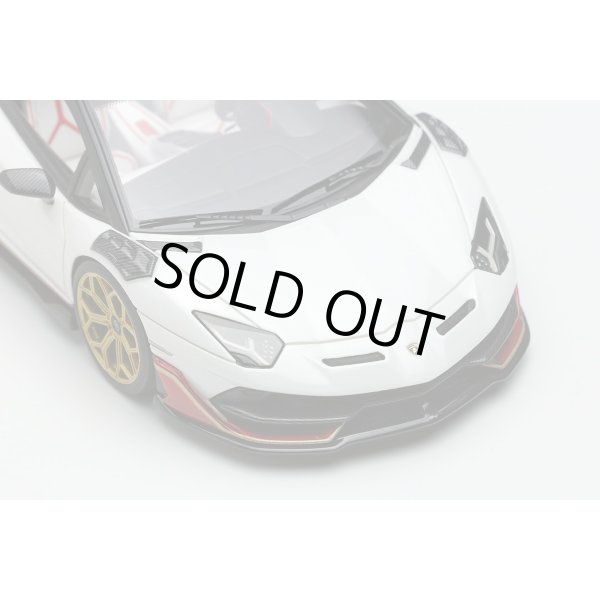 画像9: EIDOLON COLLECTION 1/43 Lamborghini Aventador SVJ Roadster 2020 Ad Personam 2 tone paint Pearl White / Rossocons Limited 150 pcs. (9)