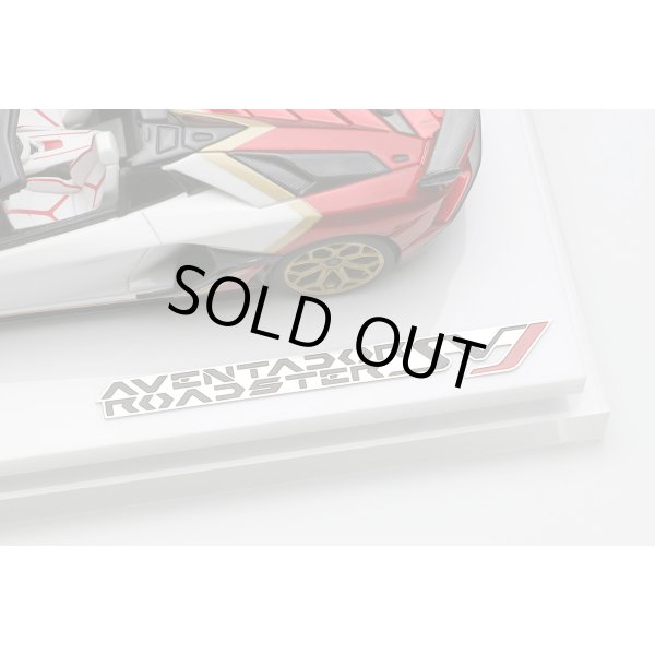 画像19: EIDOLON COLLECTION 1/43 Lamborghini Aventador SVJ Roadster 2020 Ad Personam 2 tone paint Pearl White / Rossocons Limited 150 pcs. (19)
