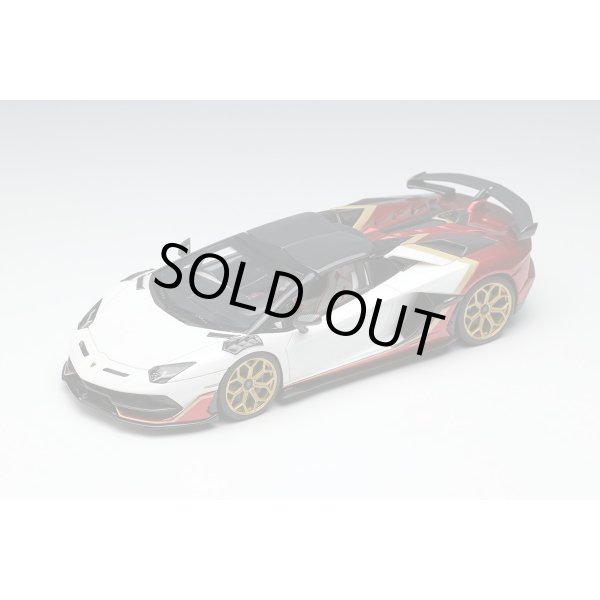 画像8: EIDOLON COLLECTION 1/43 Lamborghini Aventador SVJ Roadster 2020 Ad Personam 2 tone paint Pearl White / Rossocons Limited 150 pcs. (8)