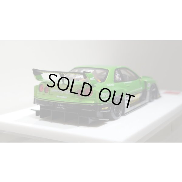 画像10: EIDOLON 1/43 LB-ER34 Super Silhouette SKYLINE Giallo Verde Pearl / Black Tow-tone color Limited 35 pcs. (10)