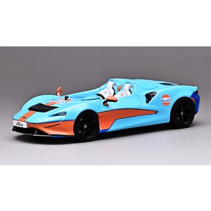 画像: CM MODEL 1/64 McLaren Elva Gulf Sky Blue / Orange