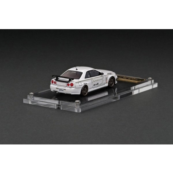 画像2: ignition model 1/64 Nissan Skyline GT-R Mine`s (R34) White (2)