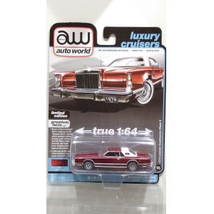 画像: auto world 1/64 Lincoln Continental Mark V Red/White