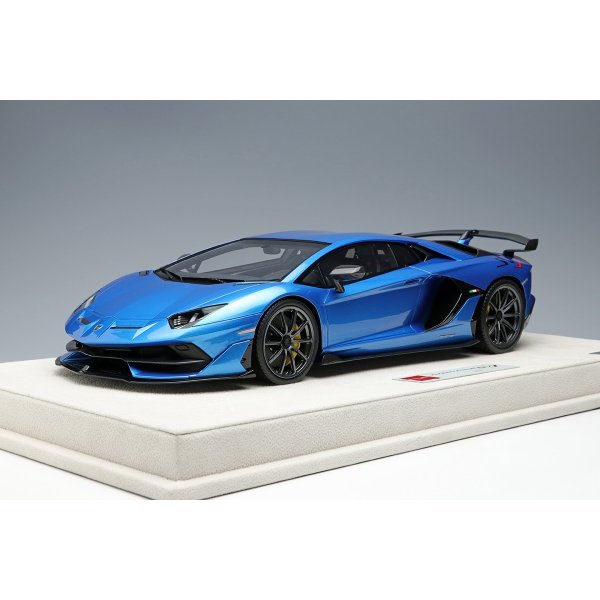 画像2: EIDOLON 1/18 Lamborghini Aventador SVJ 2018 (Nireo wheel) Blu Aegir  Limited 60 pcs. (2)