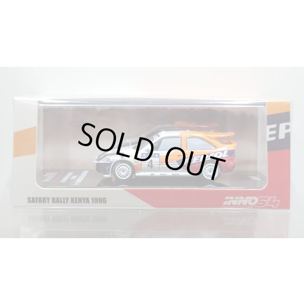 画像1: INNO Models 1/64 Ford Escort RS COSWORTH #4 "REPSOL" SAFARY RALLY KENYA 1996 C.Sainz / L.Moya (1)