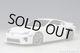画像: AUTOart 1/18 Lexus LFA (Whitest White)