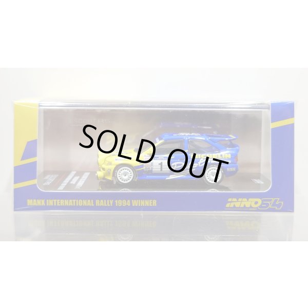 画像1: INNO Models 1/64 Ford Escort RS COSWORTH #1 "MICHELIN PILOT" British Rally Championship 1994 M.Wilson B.Thomas (1)